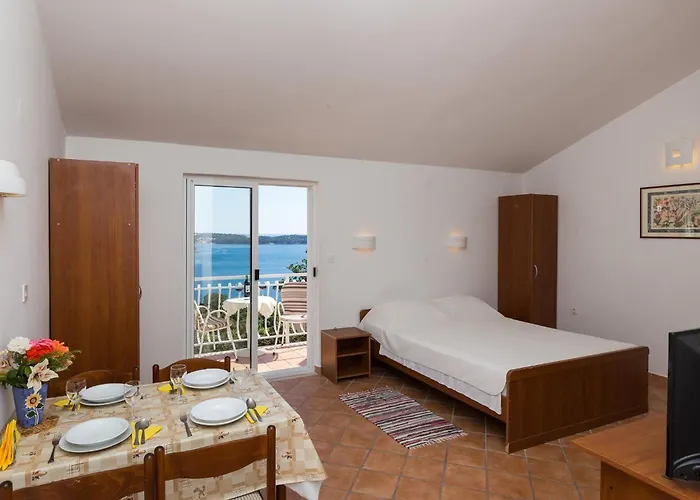 아파트 Dubravka - Premium One Bedroom With Balcony And Sea View 5